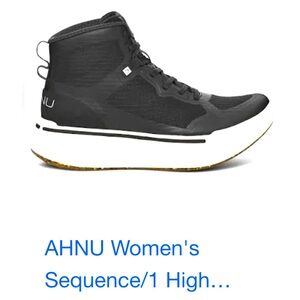 AHNU  Unisex sneakers. Dark black